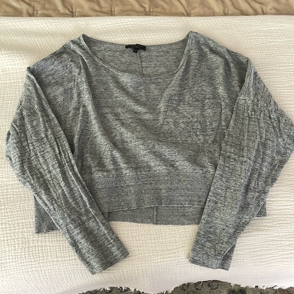 Rag and Bone Oversized Cropped Tee